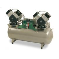 EKOM DK50 2X2V/110S/M - безмасляный компрессор для четырех стоматологических установок с кожухом, с осушителем, с ресивером 110 л
