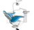 Chiromega 654 NK - стоматологическая установка с нижней подачей инструментов Chiromega 654 NK - стоматологическая установка с нижней подачей инструментов